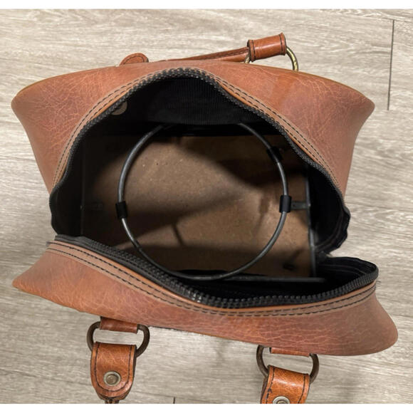 Vintage Dunlop Matterhorn Bowling Ball (14.4 lbs) with Leather Bag - Picture 11 of 15